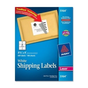 avery dennison ing216691 avery dennison 5164 600 labels 05164 4x3 1