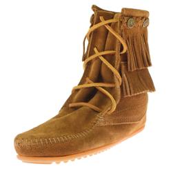 Cheap Moccasin Fringe Boots For Women