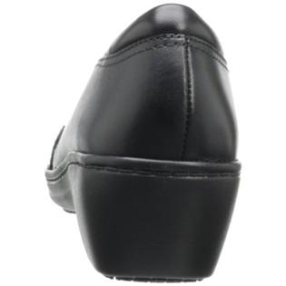 Clarks Womens Leather Slip Resistant Work Shoes
