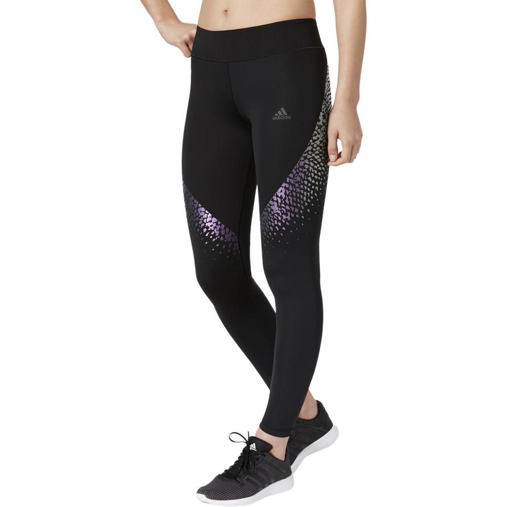 Adidas Womens Compression Wicking Athletic Leggings