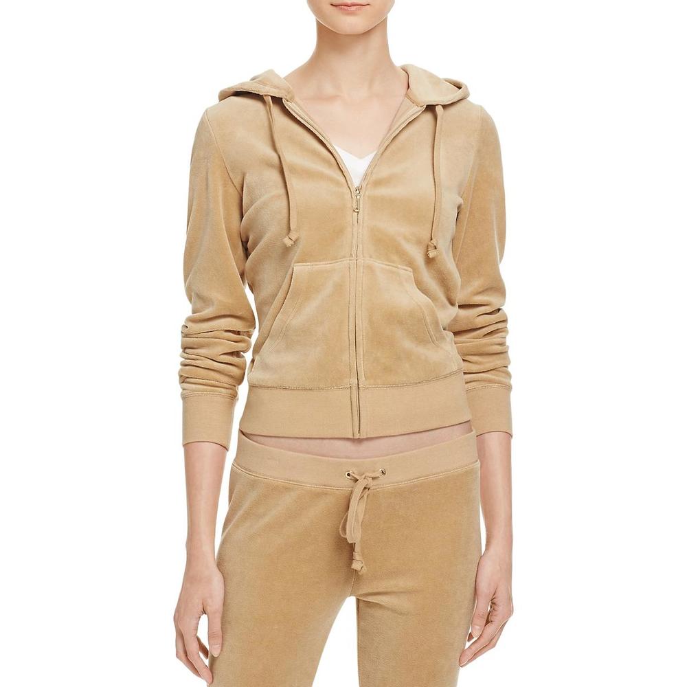 Juicy couture hoodies robertson classic velour zip trough hoodie Clearance