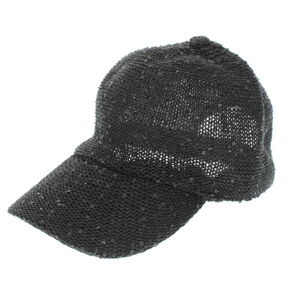 International Concepts Womens Sequined Fashion Ball Cap