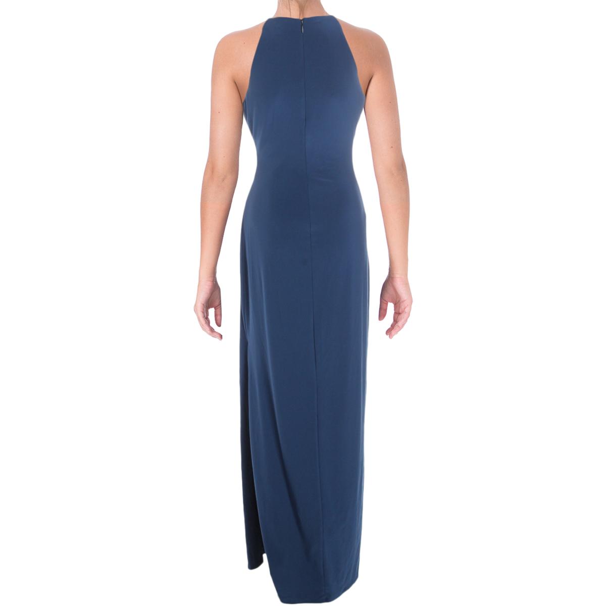 Ralph Lauren Womens Beaded Halter Evening Dress Ralph Lauren Womens Beaded Halter Evening Dress 1