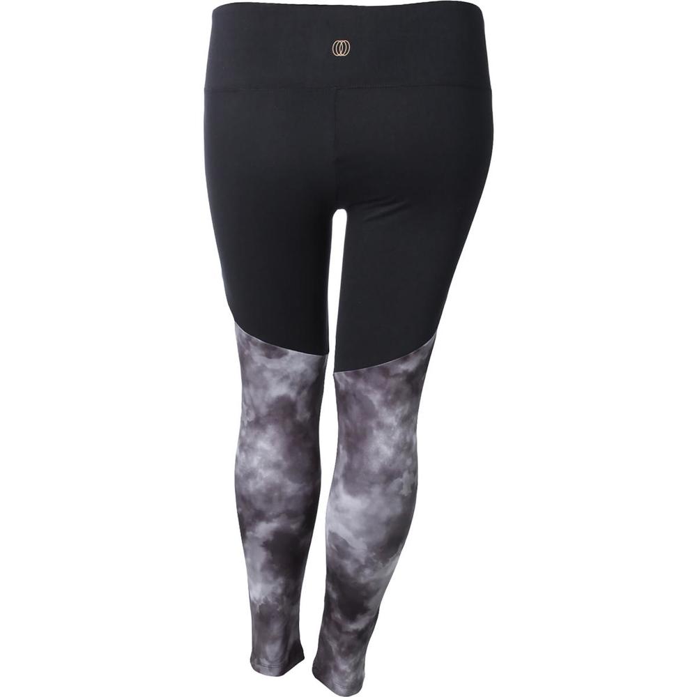 The Balance Collection Plus Charlotte Womens Yoga Fitness Athletic Leggings