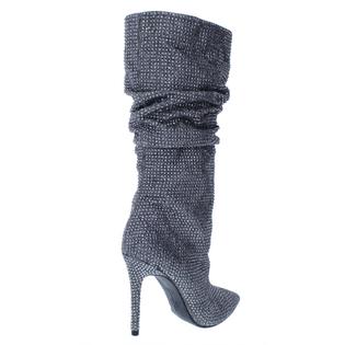 Jessica Simpson Layzer Womens Embellished Slouchy Knee High Boots