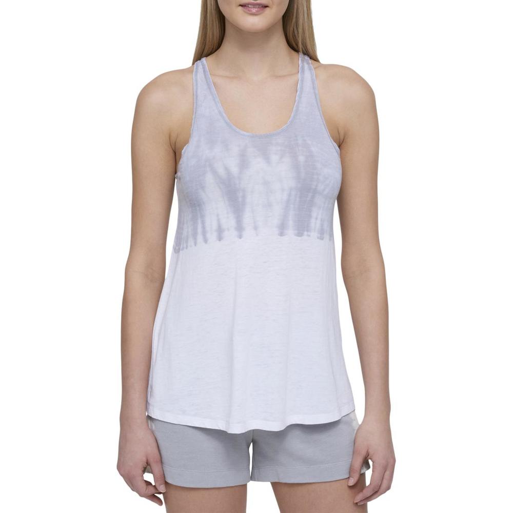hilfiger tommy racerback dye tie tank womens