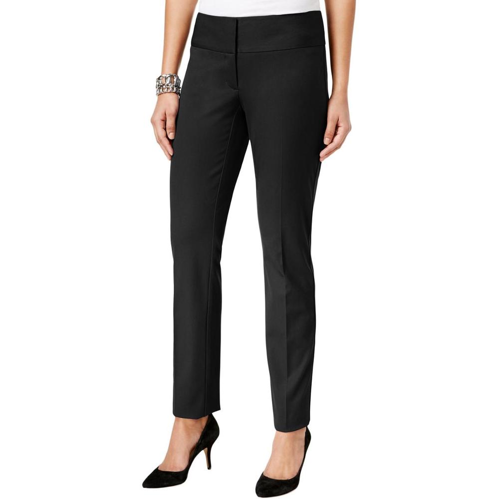 Alfani Womens Slim StraightLeg Dress Pants