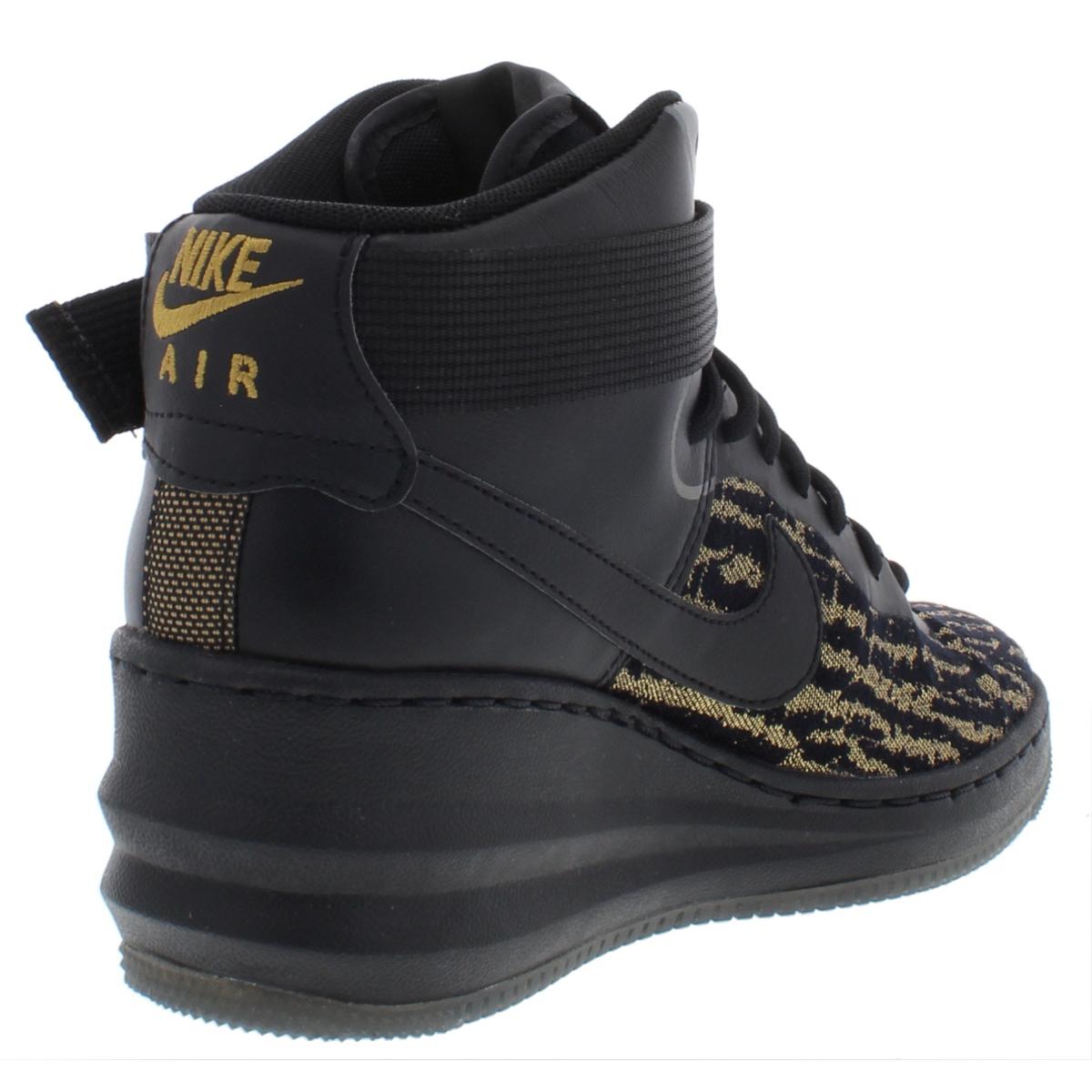 Nike Lunar Air Force 1 Sky Hi Jcrd Womens High Top Wedge Fashion Sneakers Nike Lunar Air Force 1 Sky Hi Jcrd Womens High Top Wedge Fashion Sneakers