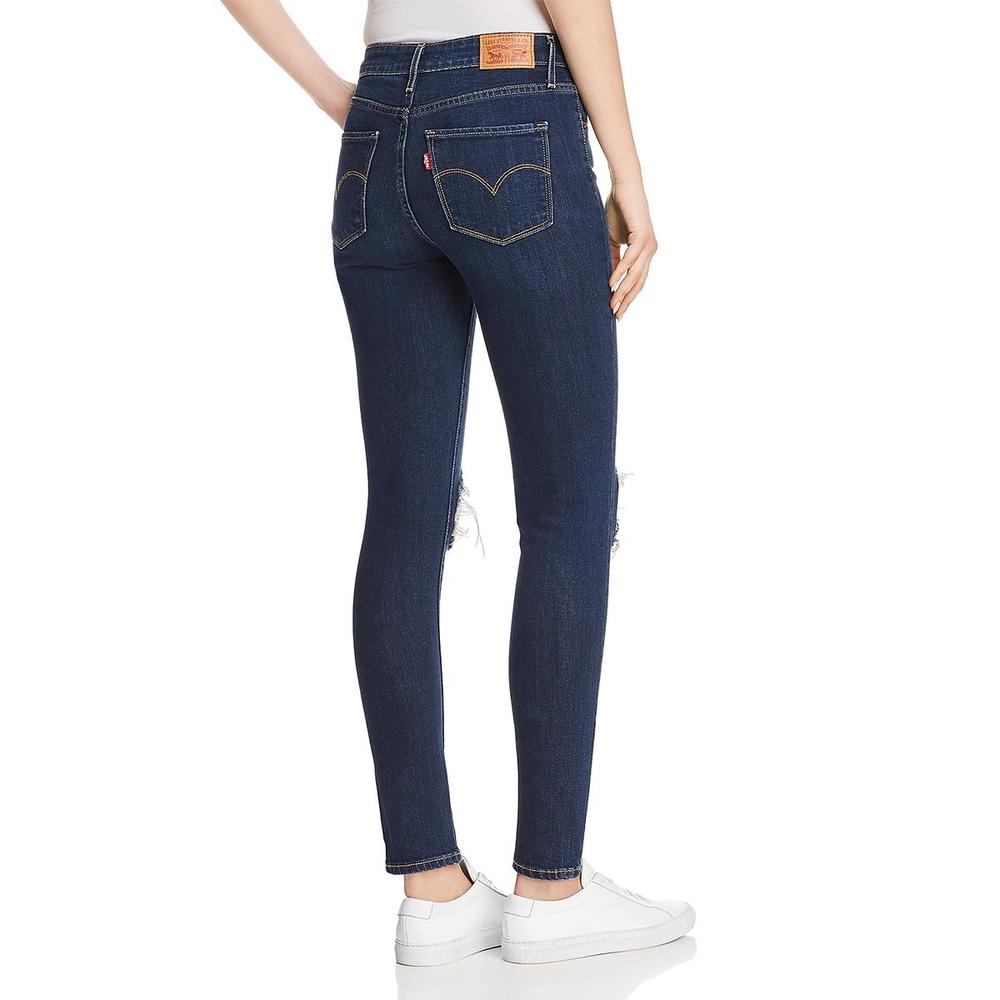 Levi's 721 ripped denim jeans Clearance