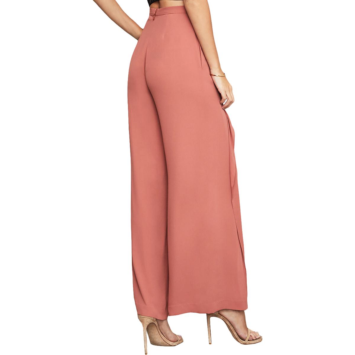 Bcbg Jackee Womens Chiffon Wide Leg Dress Pants Bcbg Jackee Womens Chiffon Wide Leg
