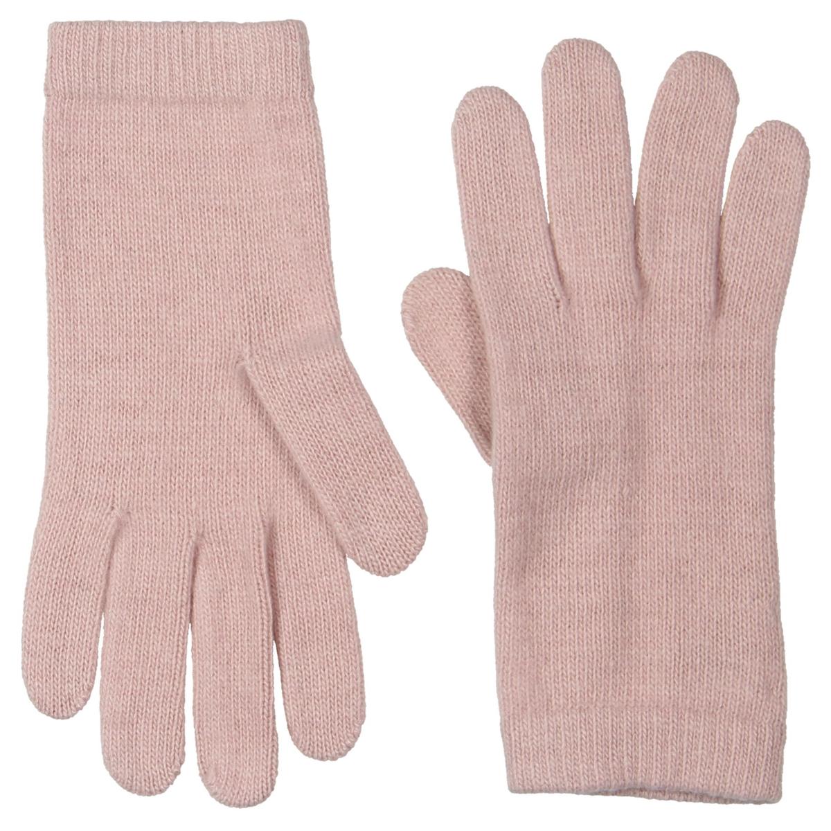Portolano Womens 100% Cashmere Classic Winter Gloves