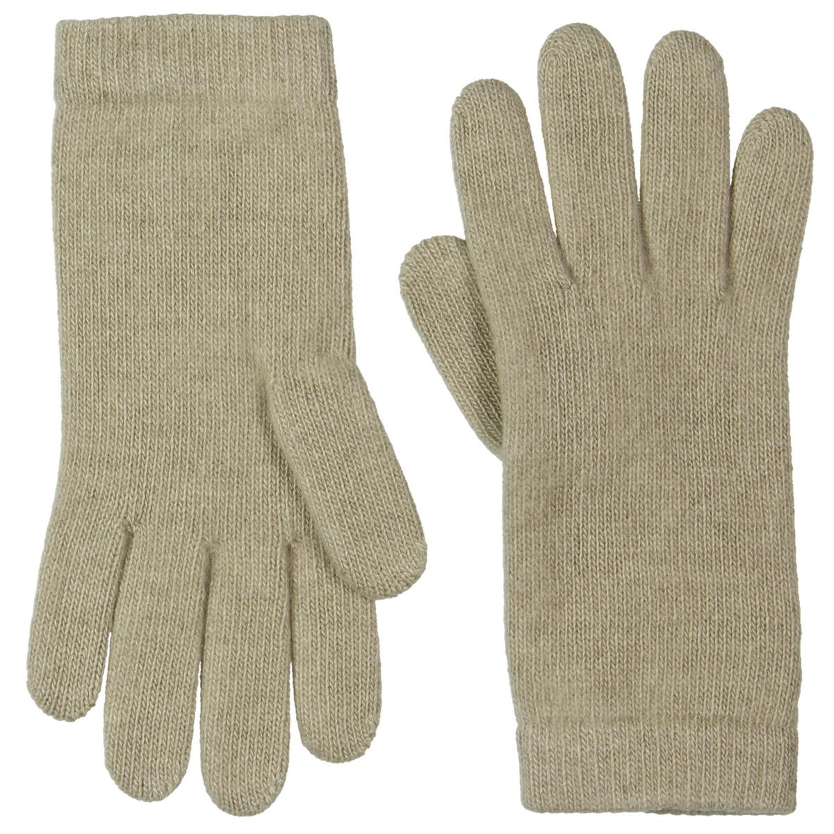 Portolano Womens 100% Cashmere Classic Winter Gloves