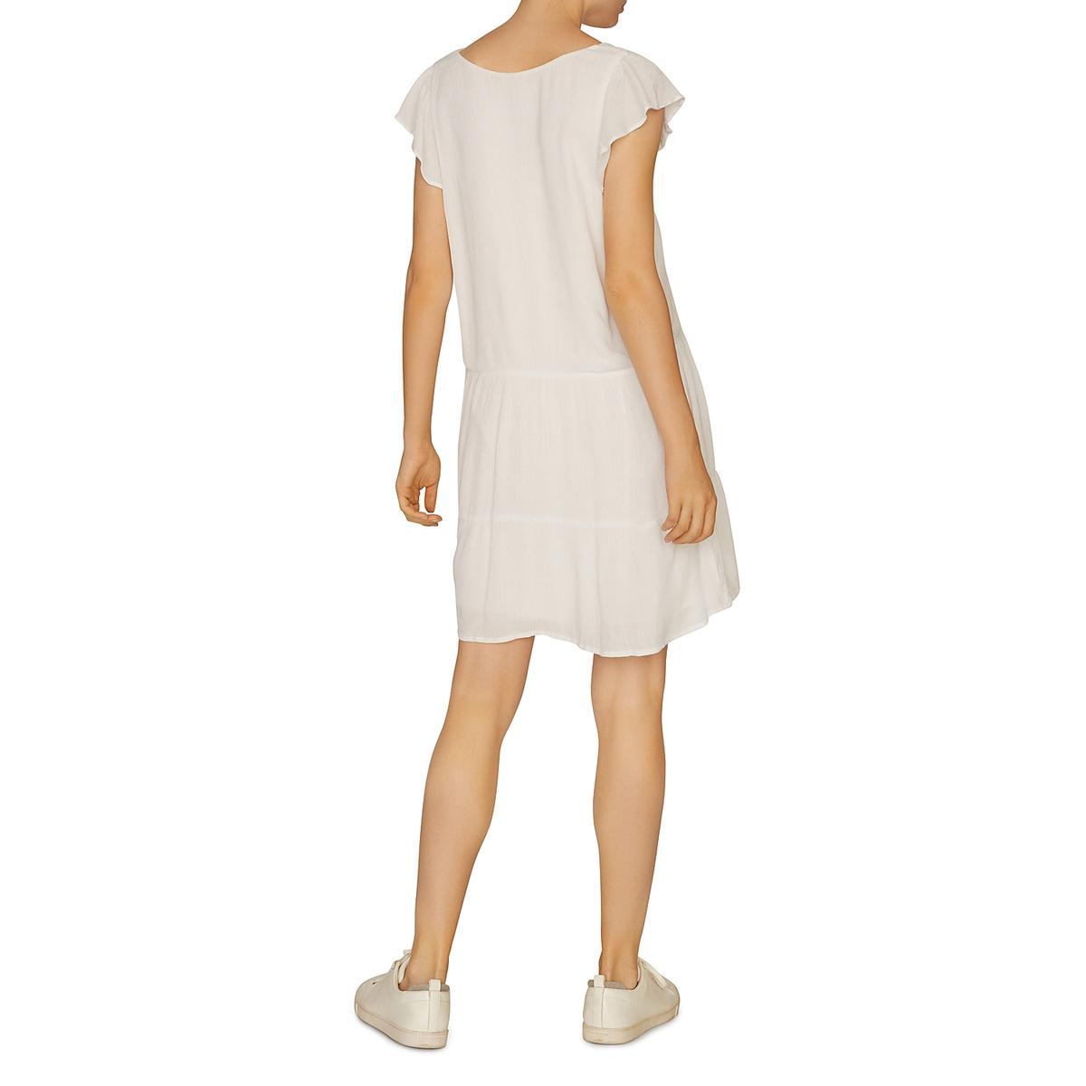 Sanctuary Free Love Womens Tiered Drop Waist Casual Dress