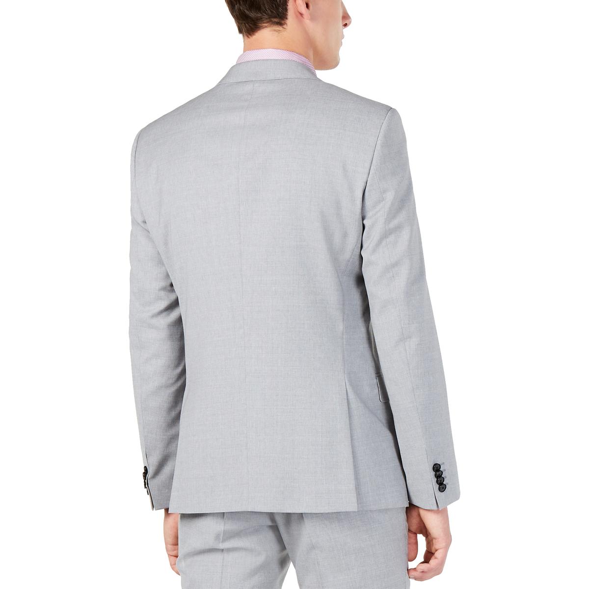 Hugo Boss Henry182 Mens Wool Slim Fit Two Button Suit Jacket