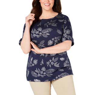 Karen Scott Women S Tops 3 4 Sleeve Sears