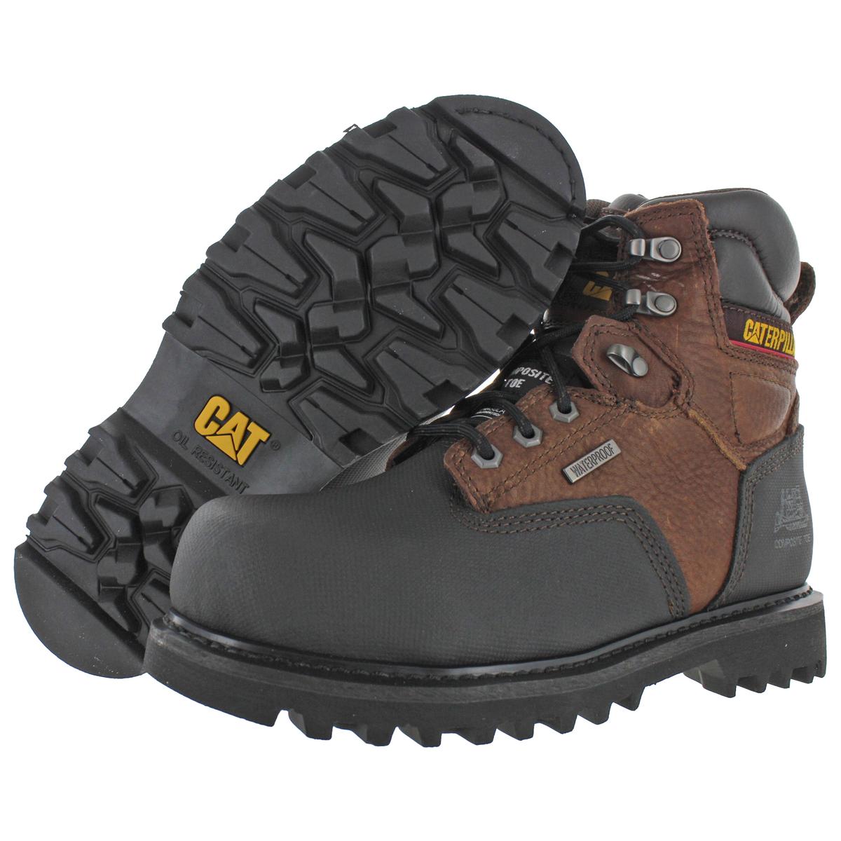 Cat Footwear Creston 6" Mens Steal Toe High Top Work Boots Cat Footwear Creston 6" Mens Steal Toe High Top Work Boots