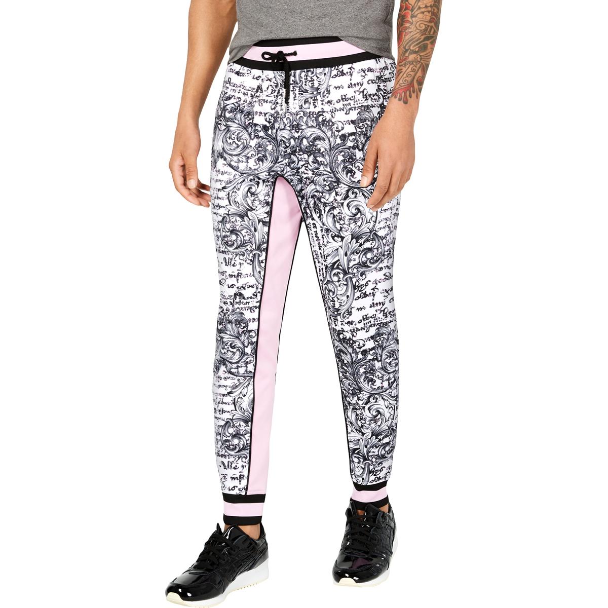 International Concepts Paradise Mens Printed Casual Jogger Pants