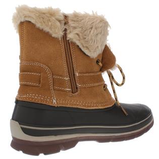 Khombu Women's Carly Winter Boots - Waterproof Tall Mid-Calf Boots With Faux Fur Lining, Dual Zippers, Non-Slip Sole