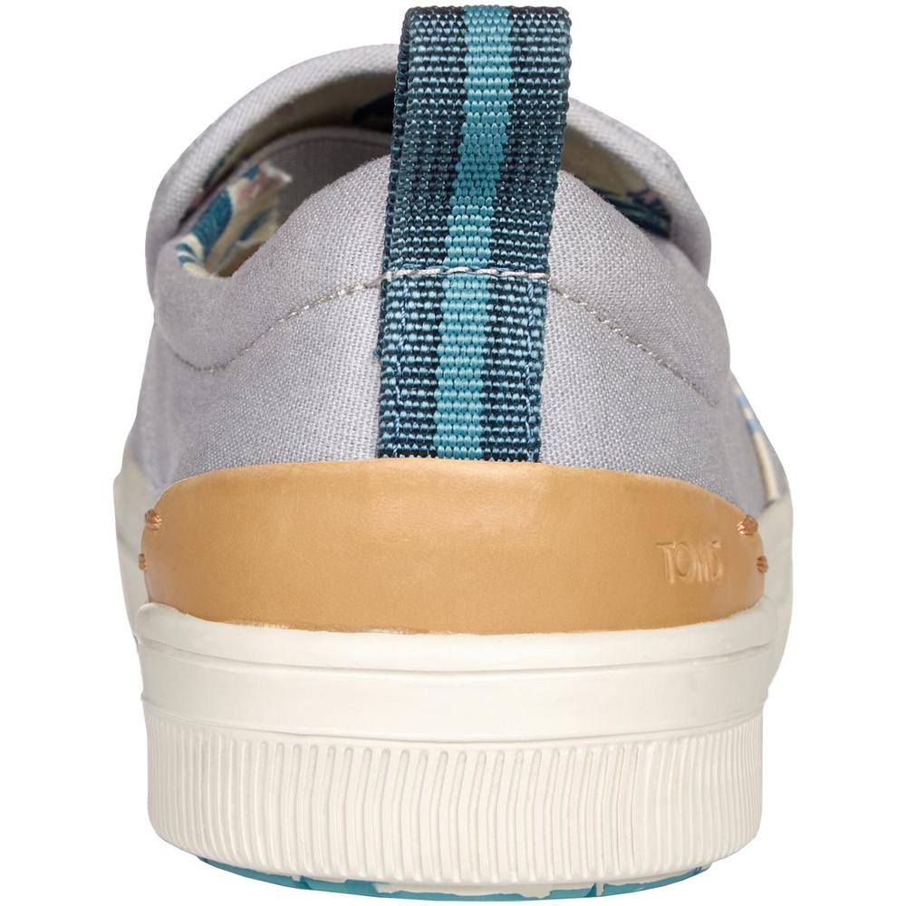 TOMS Travel Lite Womens Canvas Flat Slip-On Sneakers