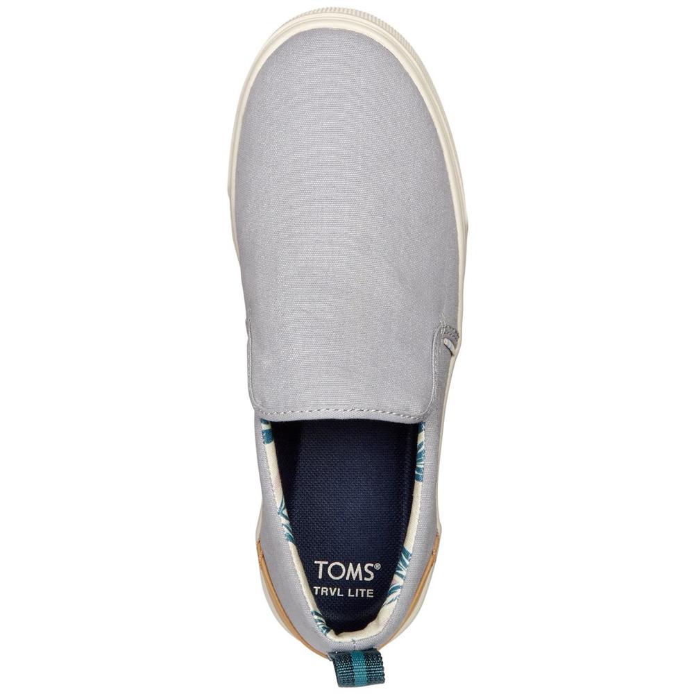 TOMS Travel Lite Womens Canvas Flat Slip-On Sneakers