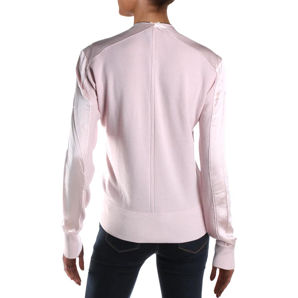 Tahari Preeya Womens Eri Merino Wool Jacket