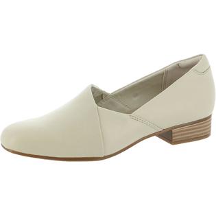 Clarks Juliet Palm Womens Leather Slip On Loafer Heels