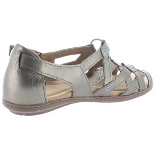 Earth Origins Belle Bridget Womens Leather Metallic Dress ...