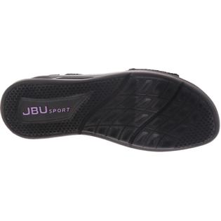 JBU by Jambu Nadine High Womens Faux Leather Mesh Wedge Sandals