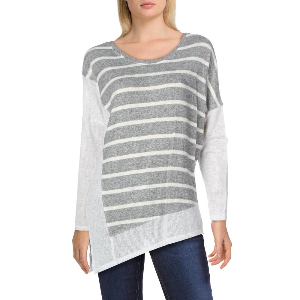 Splendid Womens Asymmetrical Striped Tunic Top Splendid Womens Asymmetrical Striped Tunic Top