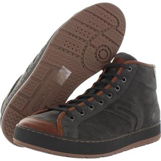 Geox Respira Ariam Mens Suede Trainers High Top Sneakers