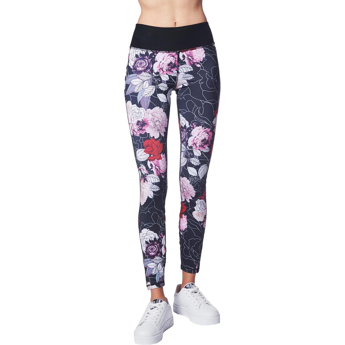 Bebe Sport Womens Fitness Yoga Athletic Leggings