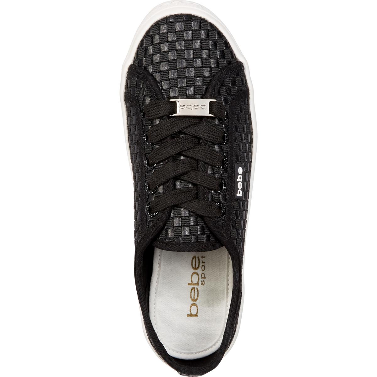 Bebe Sport Dorey Womens Metallic Woven Fashion Sneakers Bebe Sport Dorey Womens Metallic Woven Fashion Sneakers
