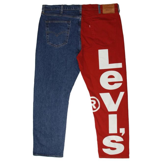 Levis colorblock jeans Clearance