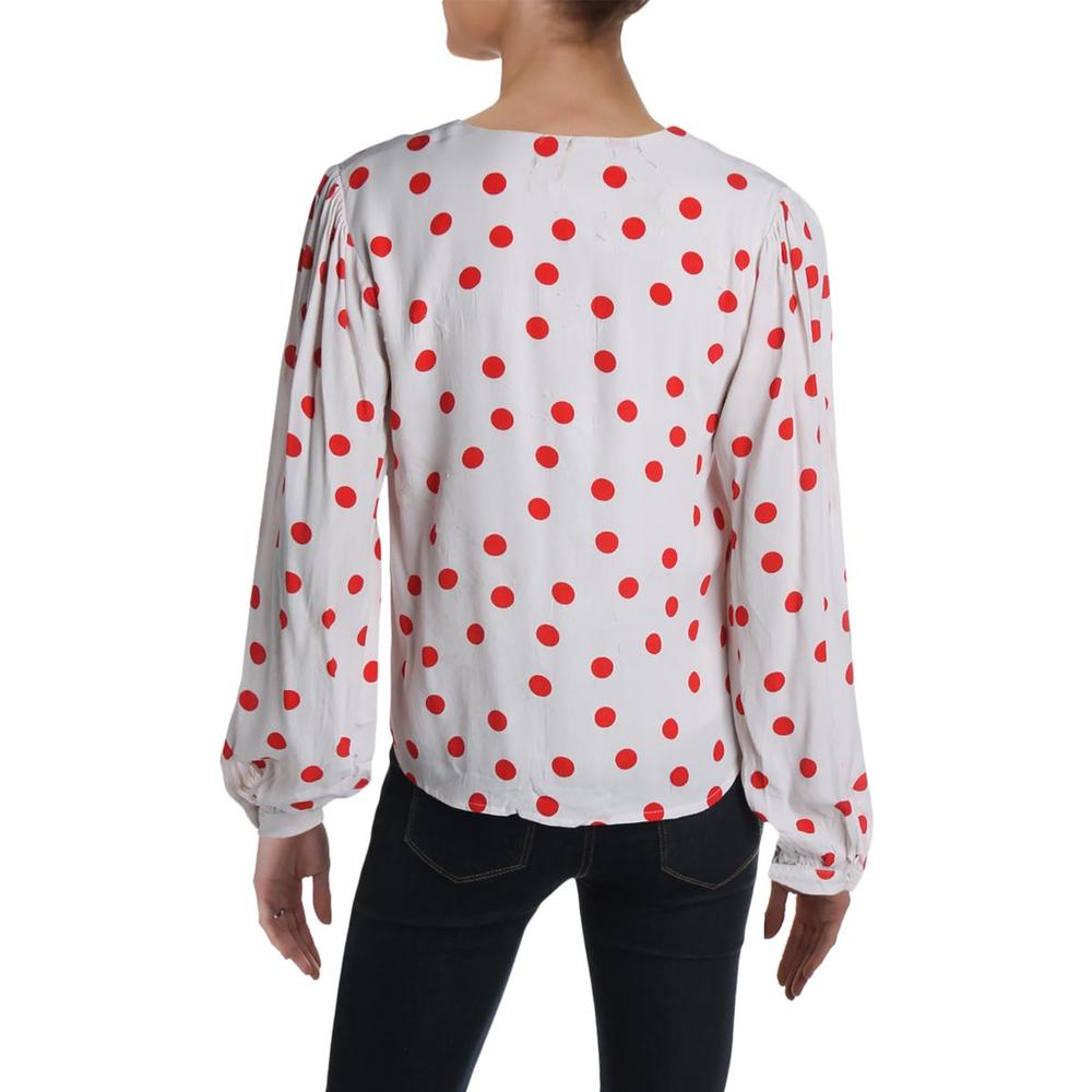 Lovers + Friends Theo Womens Blouse