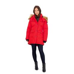 Canada Weather Gear Womens Faux Fur Heavyweight Parka Coat