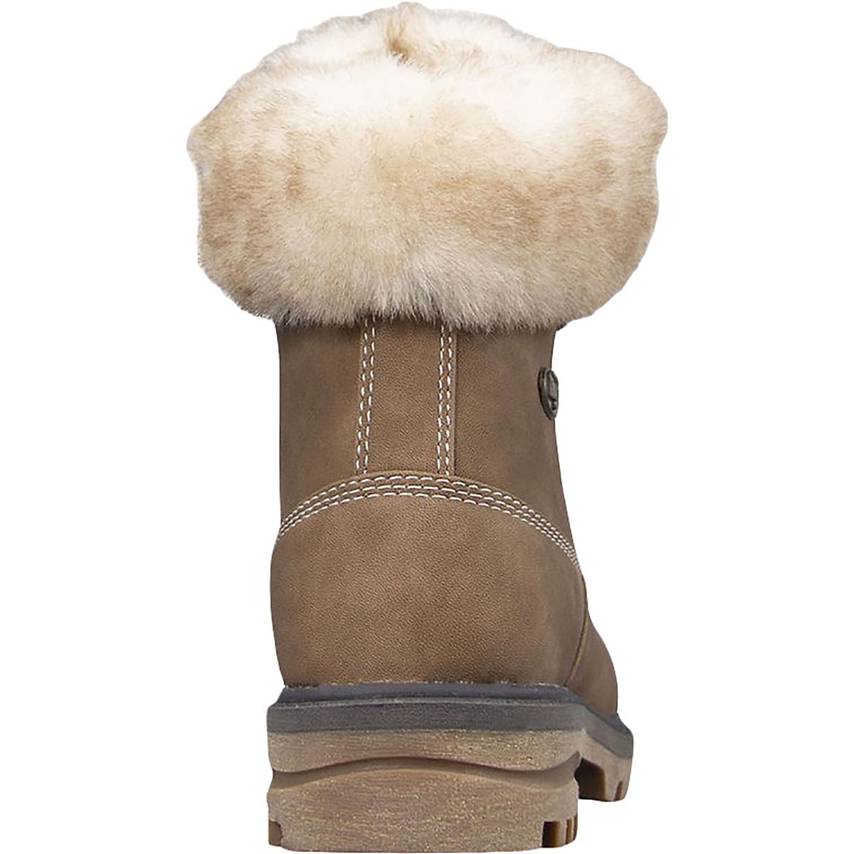 Lugz Empire HI Womens Faux Leather Slip Resistant Winter Boots