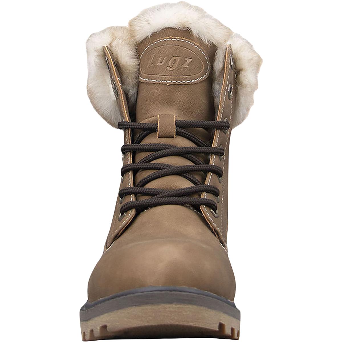 Lugz Empire HI Womens Faux Leather Slip Resistant Winter Boots