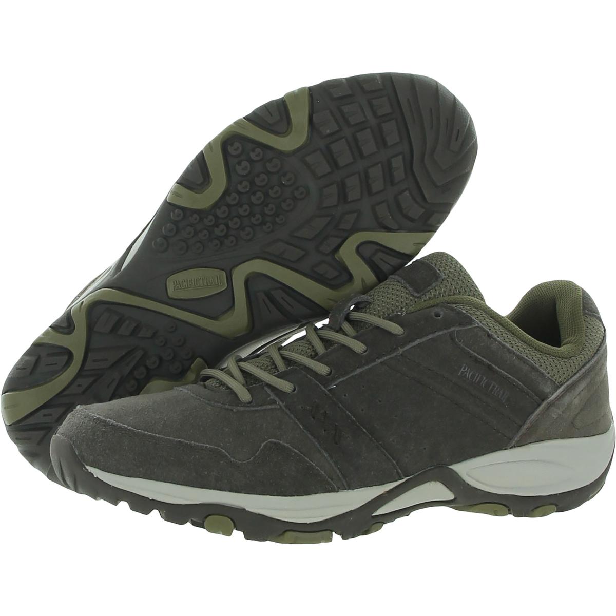 Pacific Trail Basin Womens Leather Lifestyle Trail Running Shoes