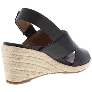 Vionic Zamar Womens Leather Slingback Espadrilles