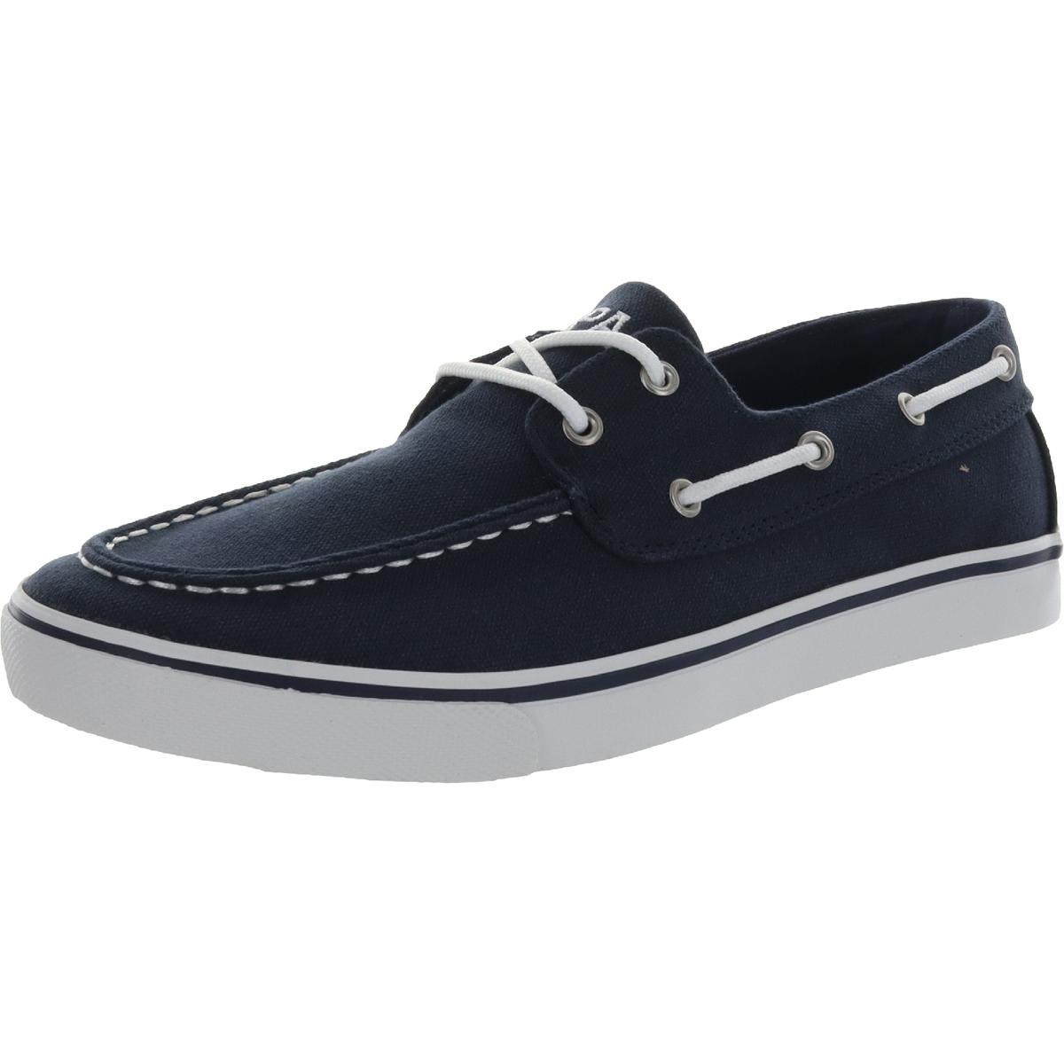 U.S. Polo Assn. Starboard Mens Canvas Slip-On Boat Shoes