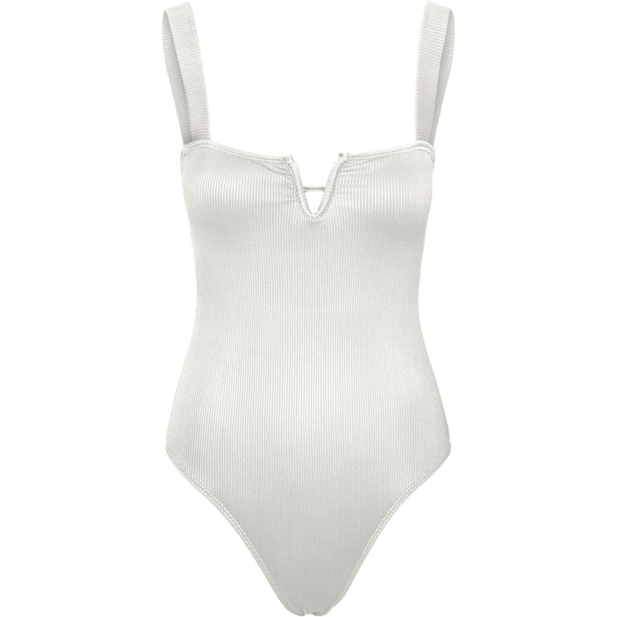 Vero Moda Womens Beachwear V Neck One Piece Swimsuit
