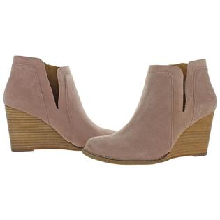 Lucky Brand Yabba Womens Suede Ankle Wedge Boots Lucky Brand Yabba Womens Suede Ankle Wedge Boots