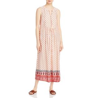 Beach Lunch Lounge Kamarin Womens Paisley Printed Midi Dress Beach Lunch Lounge Kamarin Womens Paisley Printed Midi Dress