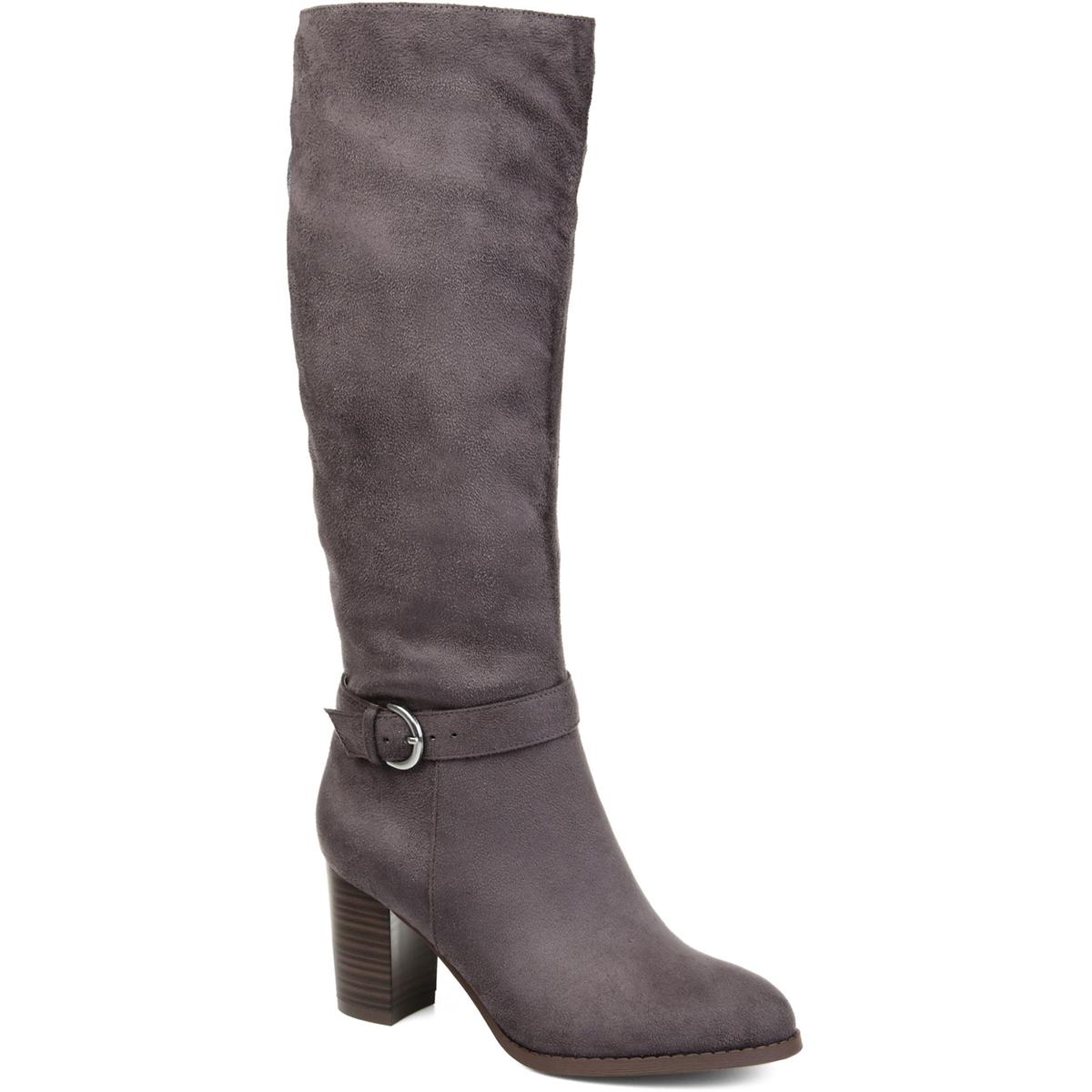 Journee Collection Joelle Womens Extra Wide Calf Tall Knee-High Boots