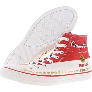 reservation Glorious Effectively Converse Chuck Taylor All Star Andy Warhol Hi Mens Canvas High Top Casual  and Fashion Sneakers