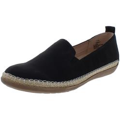Beacon Terri Womens Faux Leather Slip On Casual Shoes