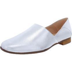 Clarks Pure Tone Womens Leather Slip On Loafers