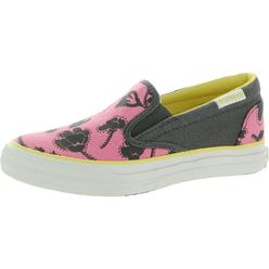 Converse Skidgrip EV Skull Girls Canvas Slip On Casual and Fashion Sneakers