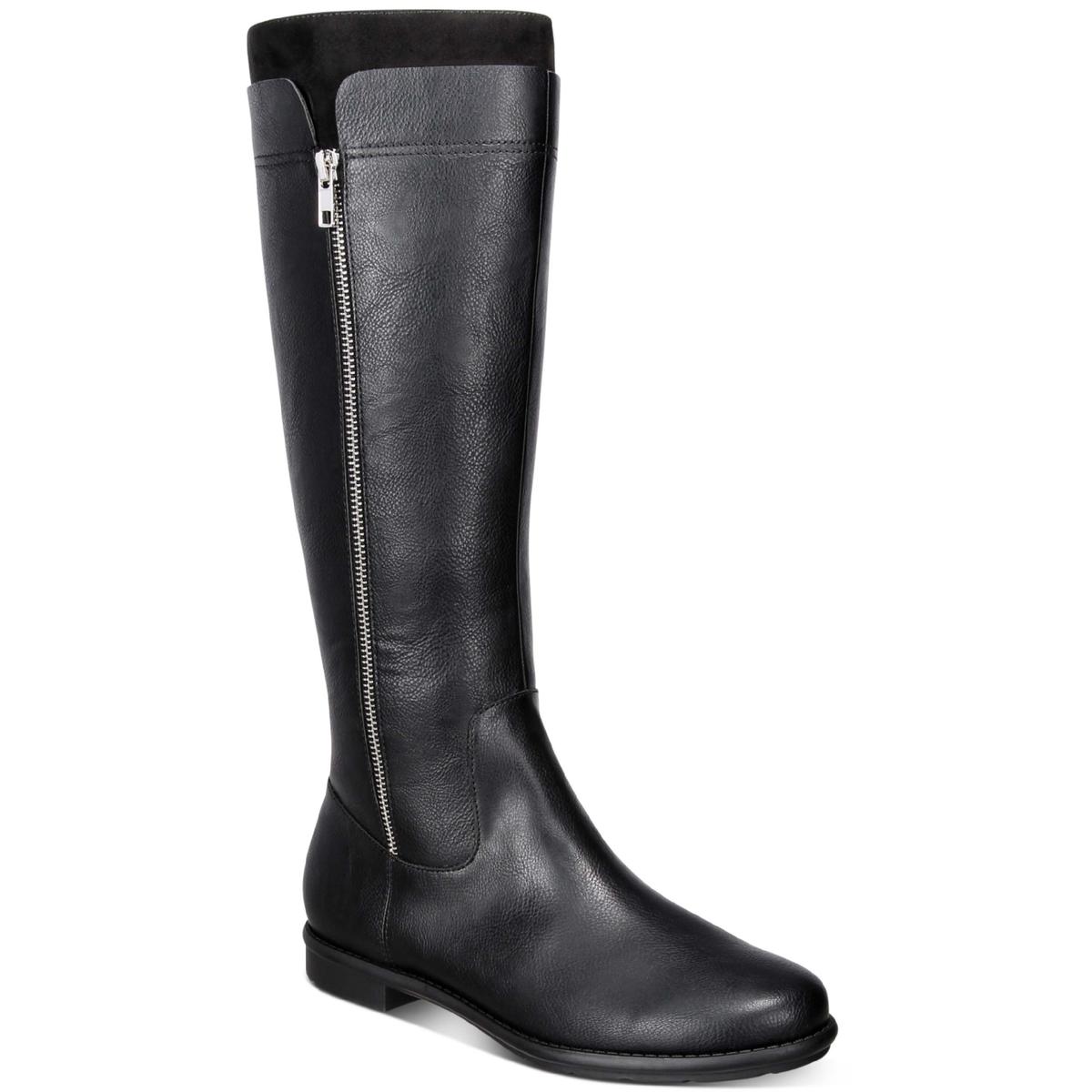 Style & Co. Olliee Womens Faux Leather Tall Knee-High Boots