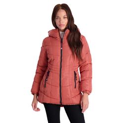 Canada Weather Gear Womens Sherpa Cold Weather Puffer Jacket